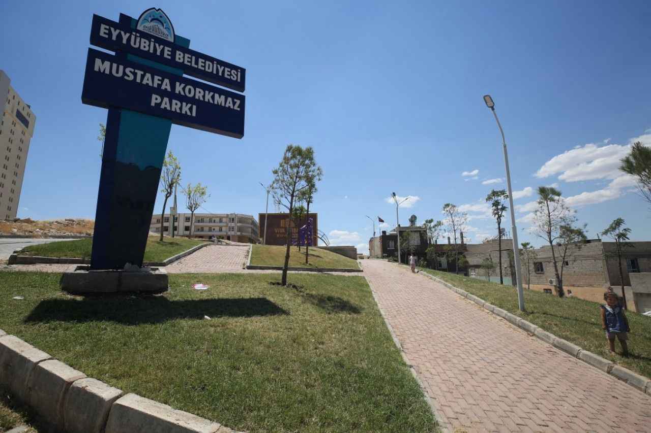 Eyyübiye’de bir park daha tamamlandı