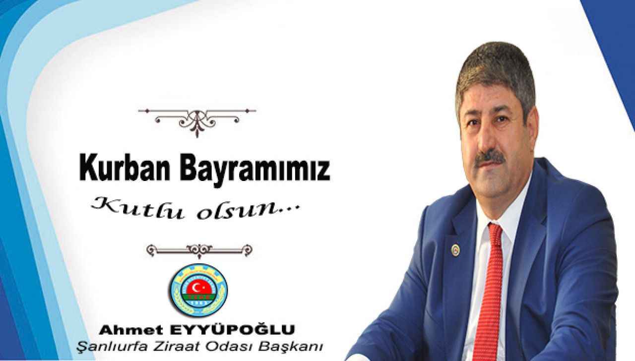 Eyyüpoğlu'ndan Kurban Bayramı mesajı