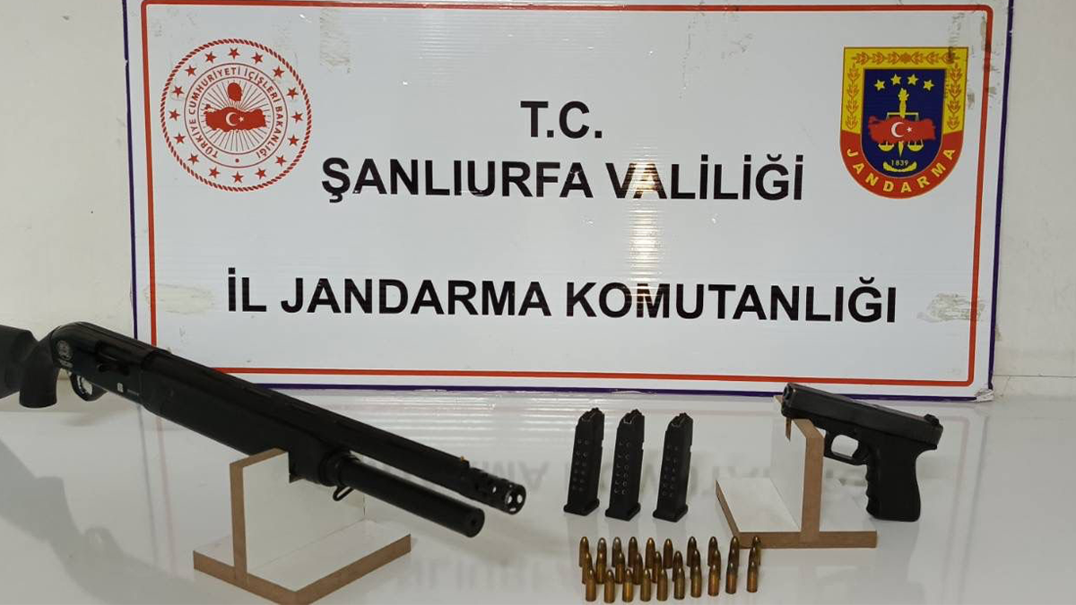 Şanlıurfa’da jandarmadan silah kaçakçılarına operasyon! 20 gözaltı