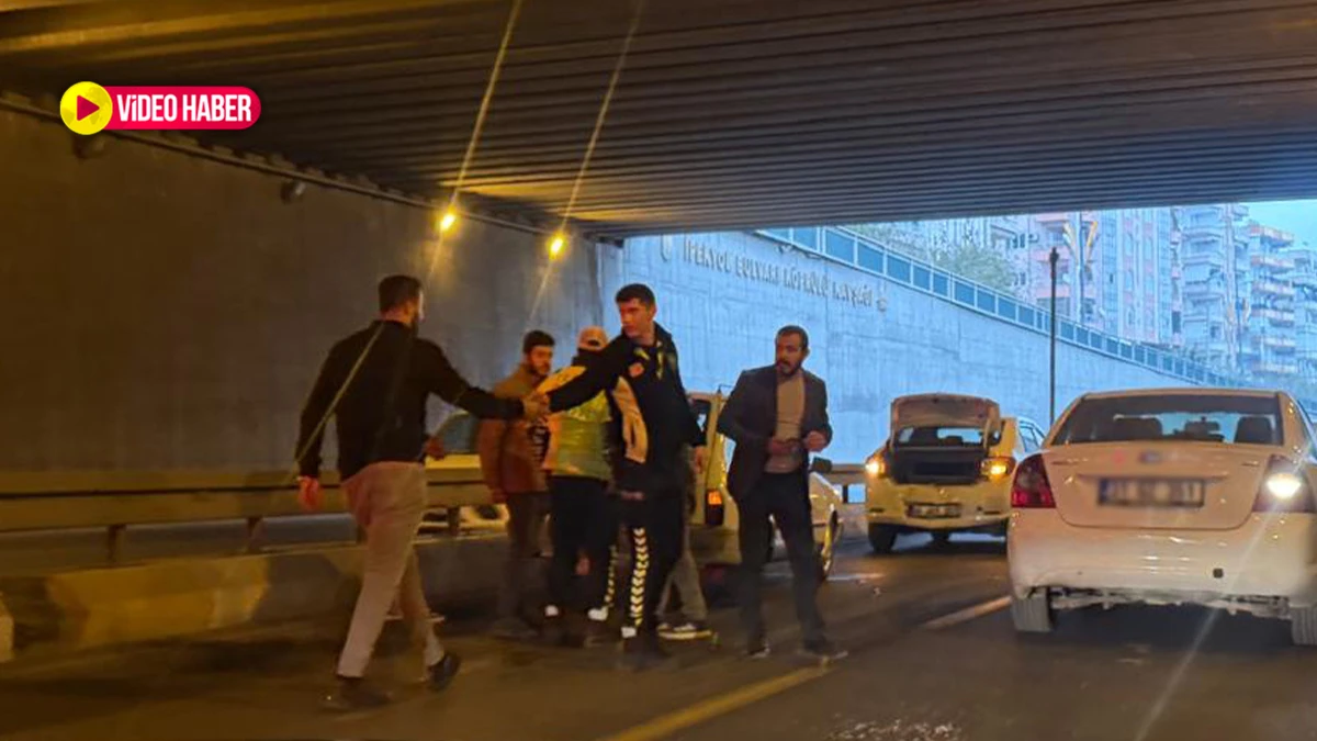 Şanlıurfa’da kavşakta maddi hasarlı kaza!