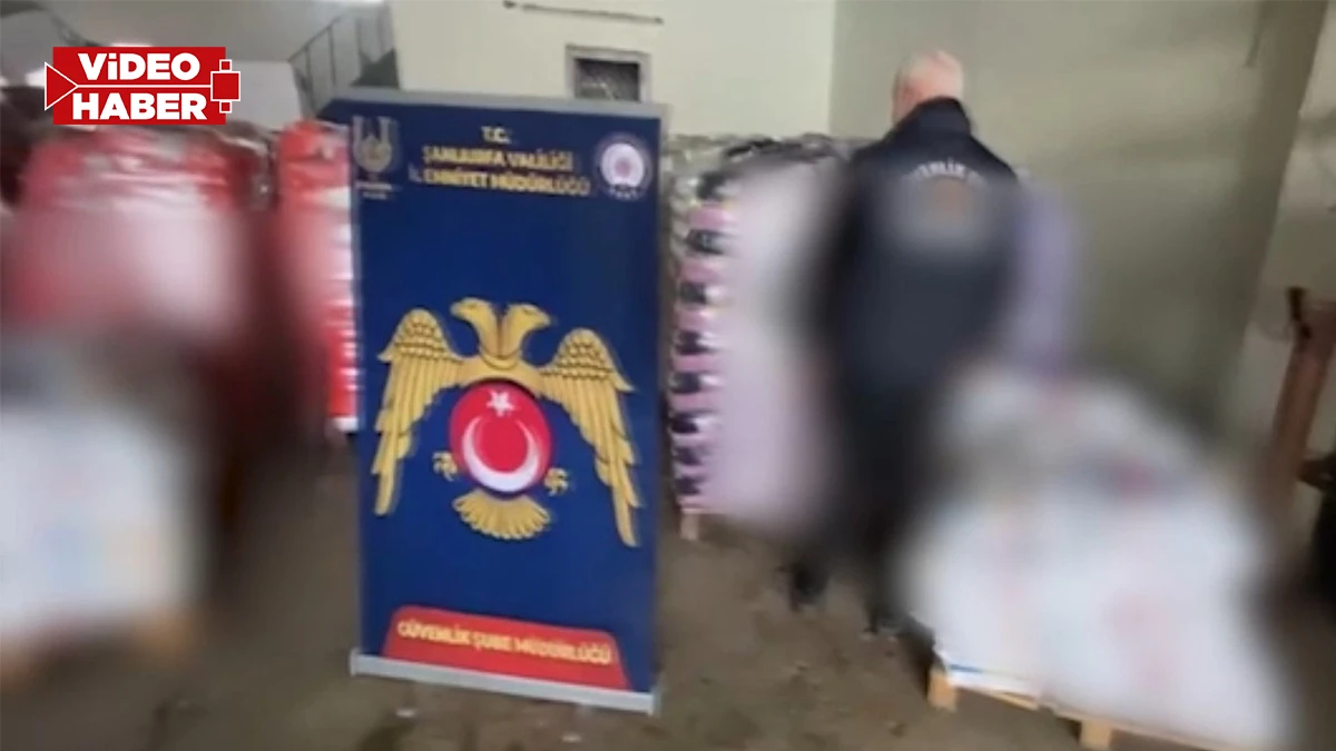 Şanlıurfa’da emniyetten sahte deterjan operasyonu! Tonlarca ürün ele geçirildi