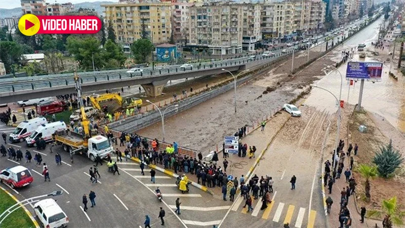 Bu kış Urfalıların çekecek çilesi var! Her yağmurda bu kavşak devre dışı kalacak