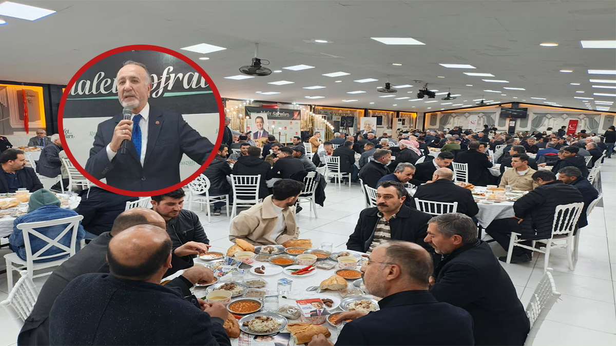 “Adalet Sofrası” Şanlıurfa’da kuruldu! Yoğun katılım…