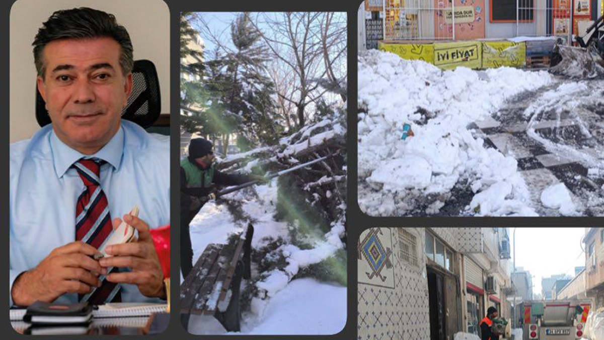 Başkan Yardımcısı Bucak’tan karla mücadelede algı tepkisi!