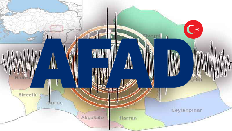 AFAD’tan Şanlıurfa’ya ‘deprem’ uyarısı!