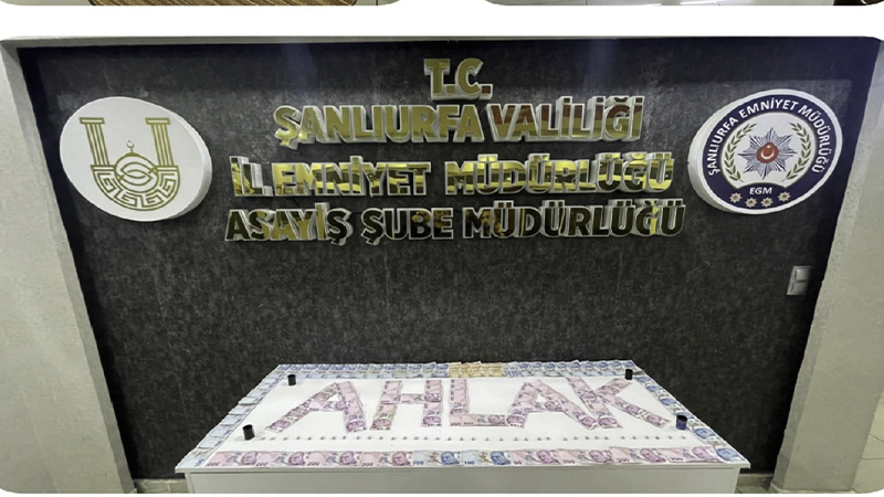 Suçüstü yakalandılar  Şanlıurfa’da kumarhaneye çevrilen iş yerine baskın