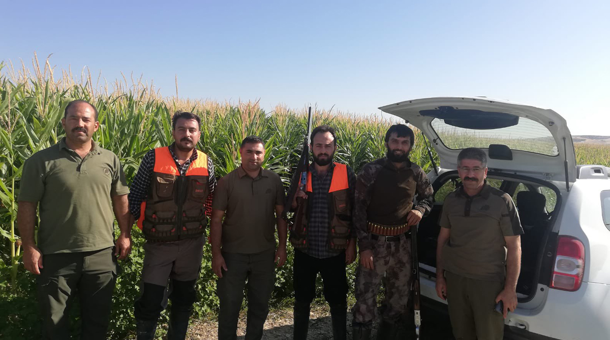Urfa’da yasa dışı avcılık yapan 4 kişiye ceza