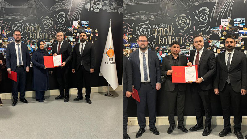 AK Parti'den Viranşehir ve Akçakale'ye yeni gençlik kolları başkanları!