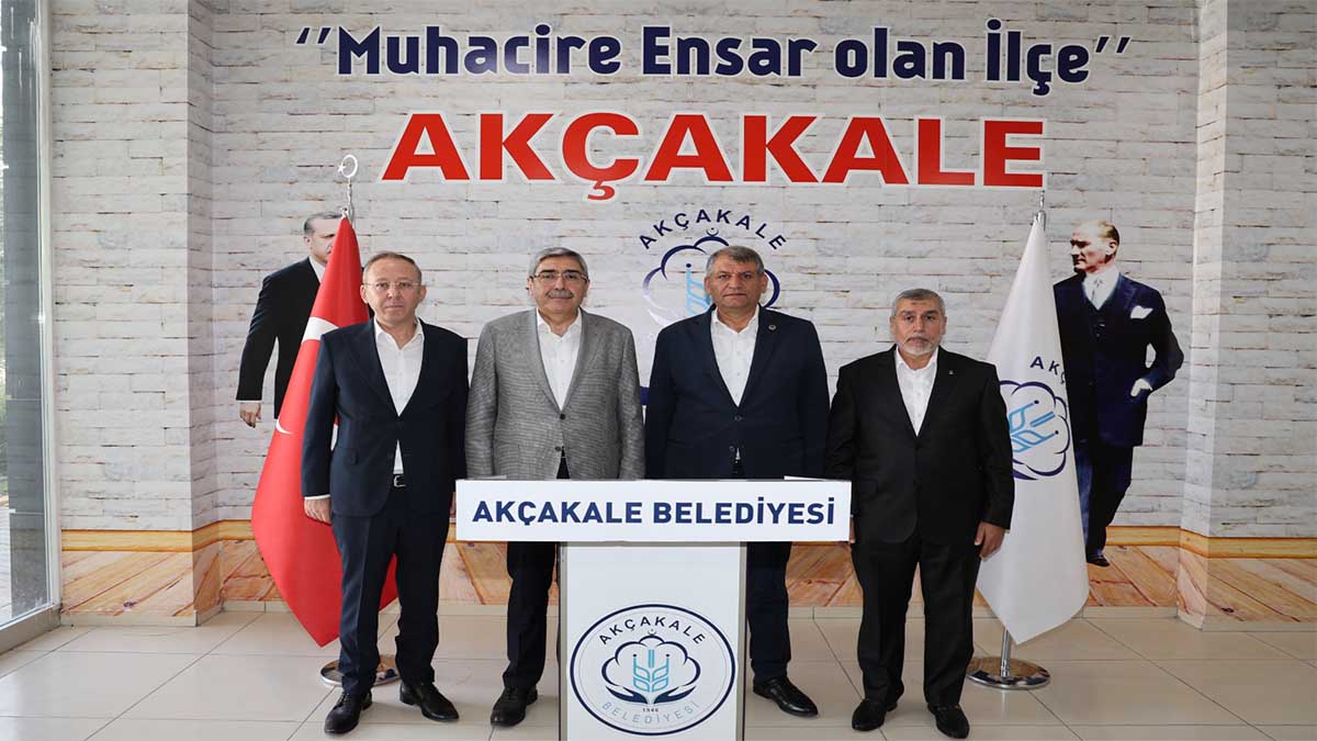 AK Parti heyeti Akçakale’de!