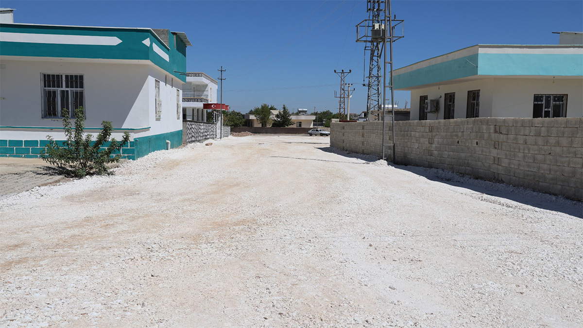 Akçakale sokak sokak yenileniyor!