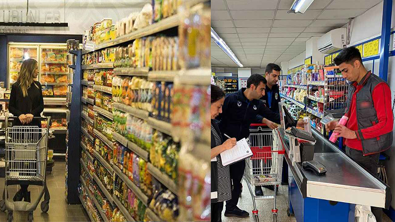 “Maksadımız 30 lira değil, kazıklanmamak”  Urfa’da marketin reyonda başka kasada başka fiyat oyununu bozdu