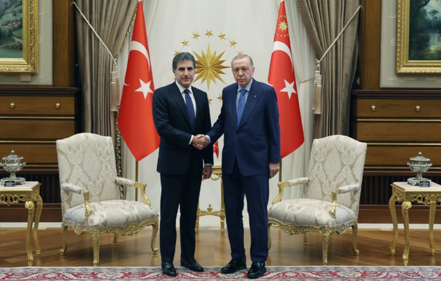 Cumhurbaşkanı Erdoğan, Barzani’yi kabul etti! Neler görüşüldü?