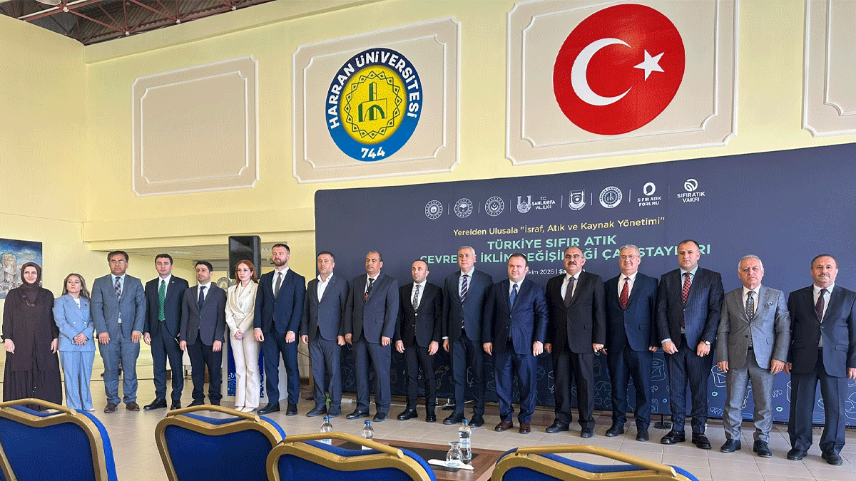 Şanlıurfa’da Sıfır Atık Çalıştayı başladı: Her gün bin 700 ton atık işleniyor!