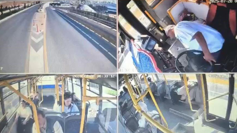 Direksiyon başında kalp krizi! Şoför hayatını kaybetti