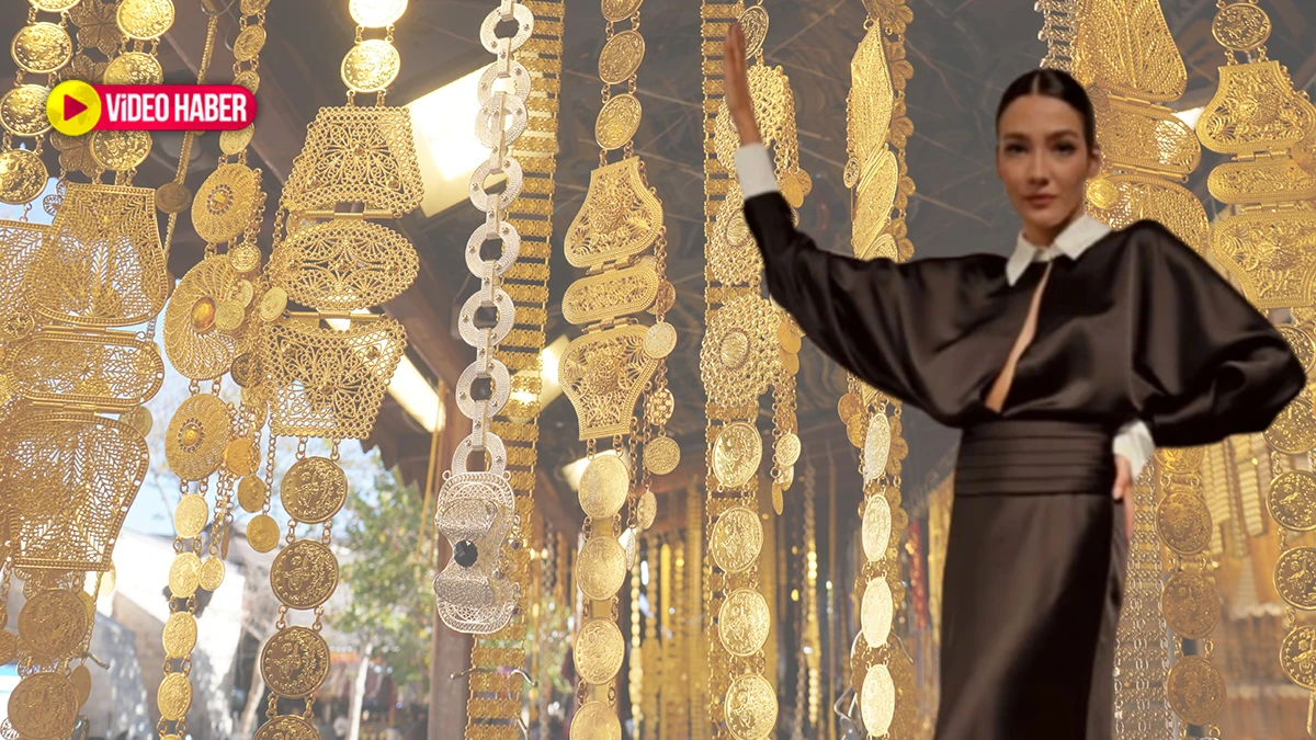 Şanlıurfa'da düğünlerindeki detay Aybüke Pusat'ı büyüledi!  "Düğünlerde bunu takıyorlar!"