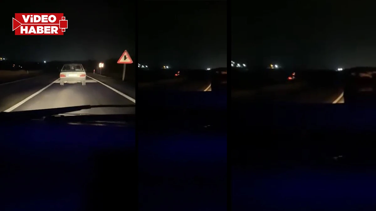 Şanlıurfa’da yolda adeta bir hayalet araç! Göz göre göre faciaya davetiye