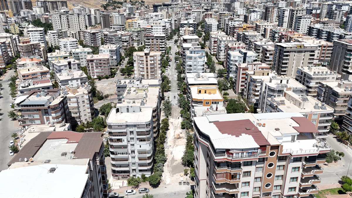 Karaköprü’de ara sokaklara yeni yüz