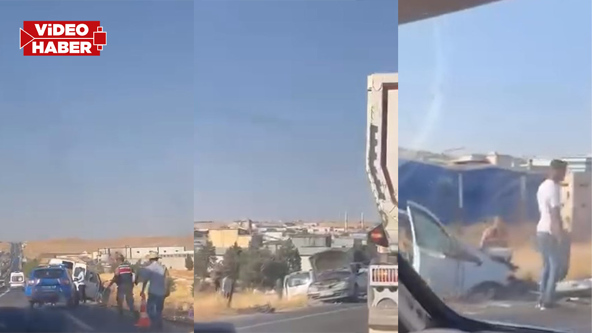 Şanlıurfa’da zincirleme kaza! Yaralılar var