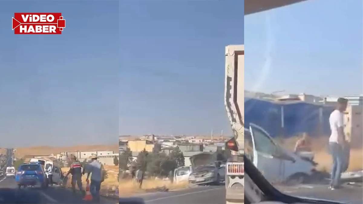 Şanlıurfa’da zincirleme kaza! Yaralılar var