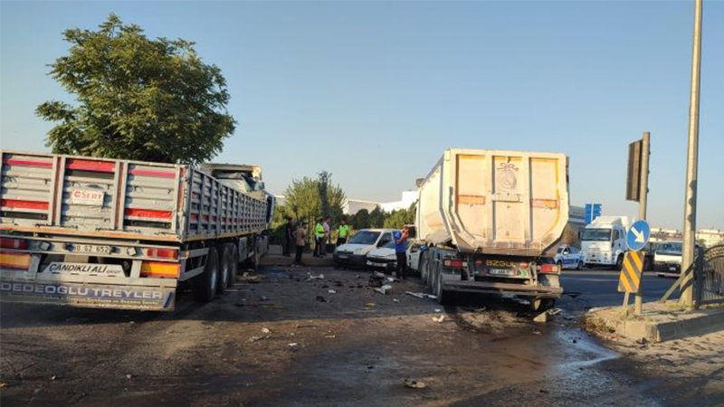 Şanlıurfa’da zincirleme kaza: Yaralılar var