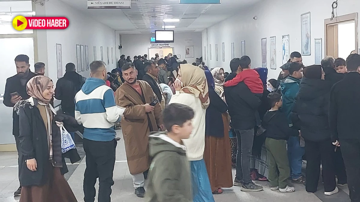 Şanlıurfa’da soğuk hava acil servisleri doldurdu!