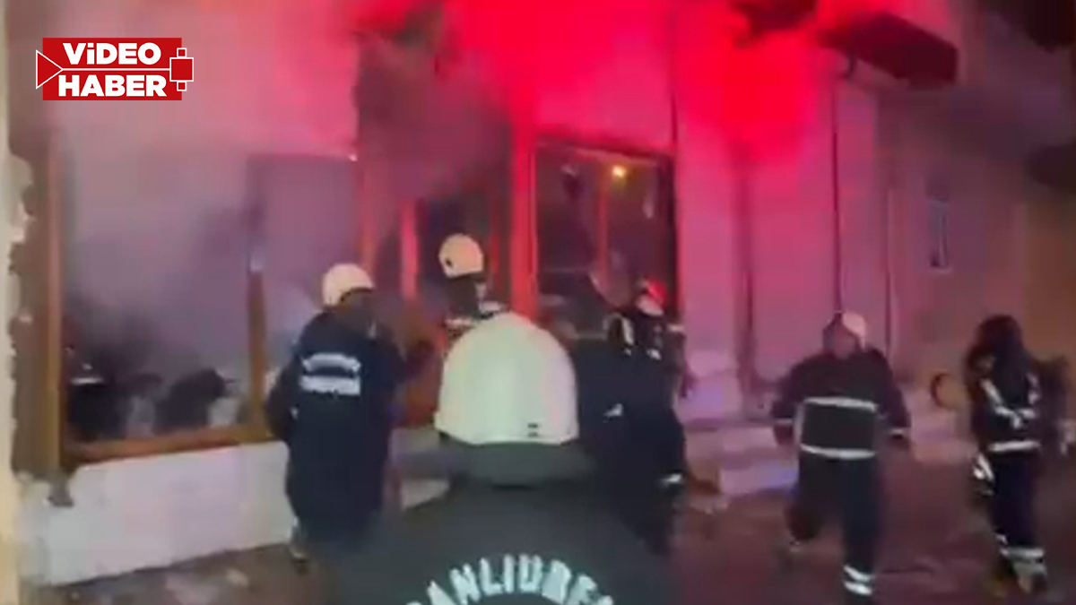 Şanlıurfa’da gece saatlerinde korkutan yangın!