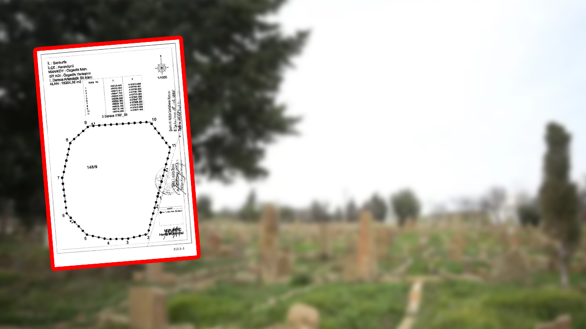 Şanlıurfa’da mezarlık olarak kullanılacak yeni yer belli oldu!