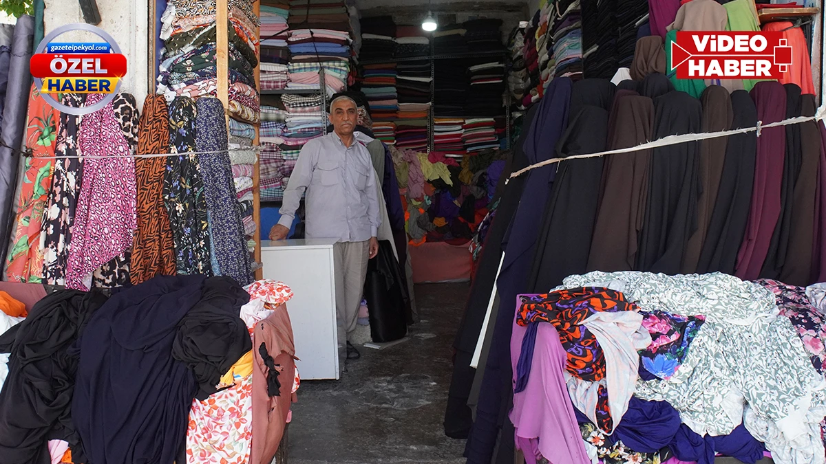 Şanlıurfa’da kumaş çarkı dönüyor! Hazır giyime direnen meslek