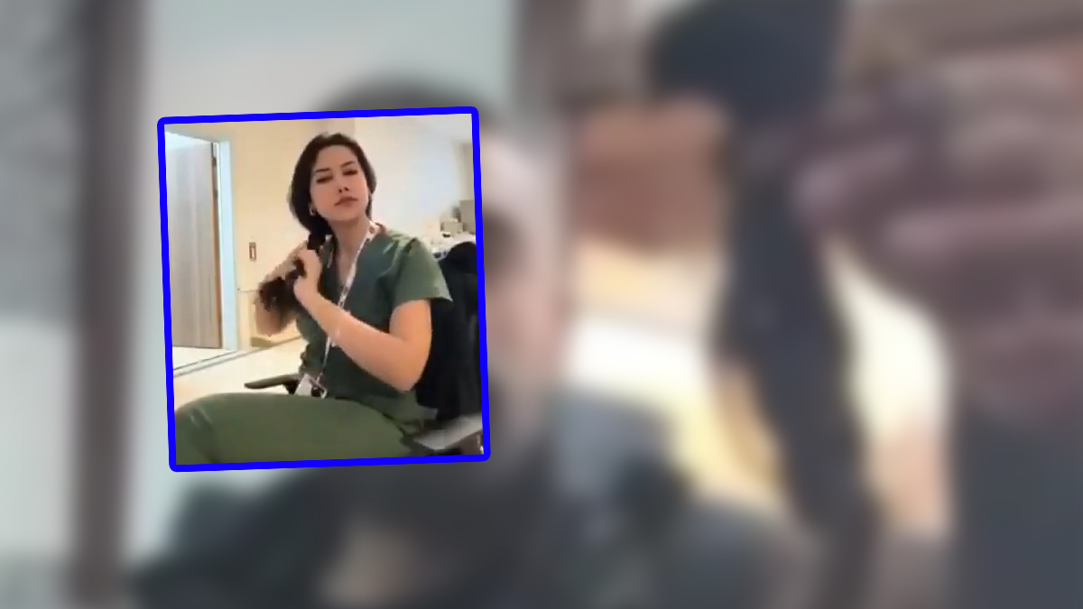 Saç örme akımına katılan hemşireye soruşturma!