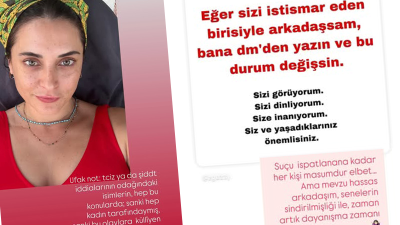 Ünlü oyuncudan mağdurlara çağrı!