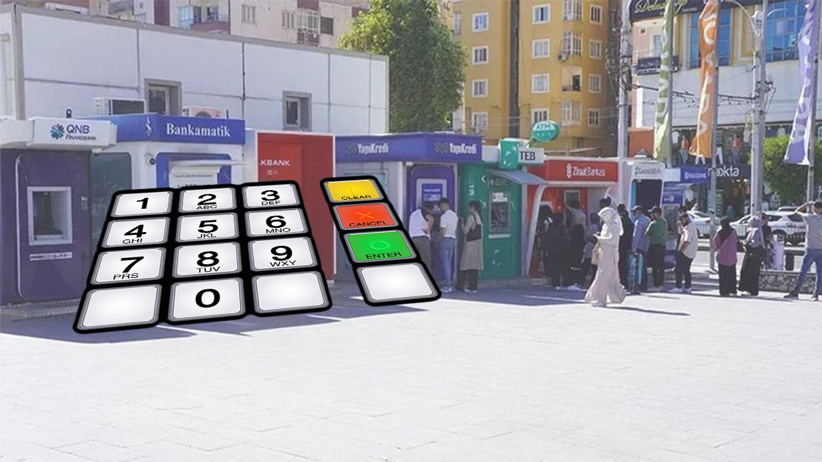 ATM’lerdeki gizemli sarı tuşun sırrı çözüldü!