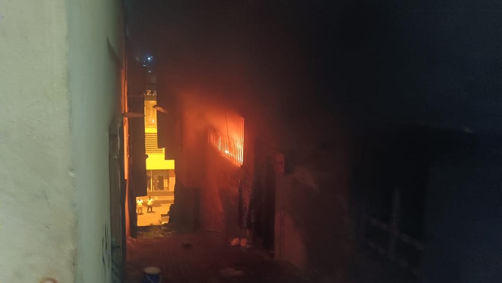 Şanlıurfa'da korkutan yangın: Alevler tüm evi sardı!