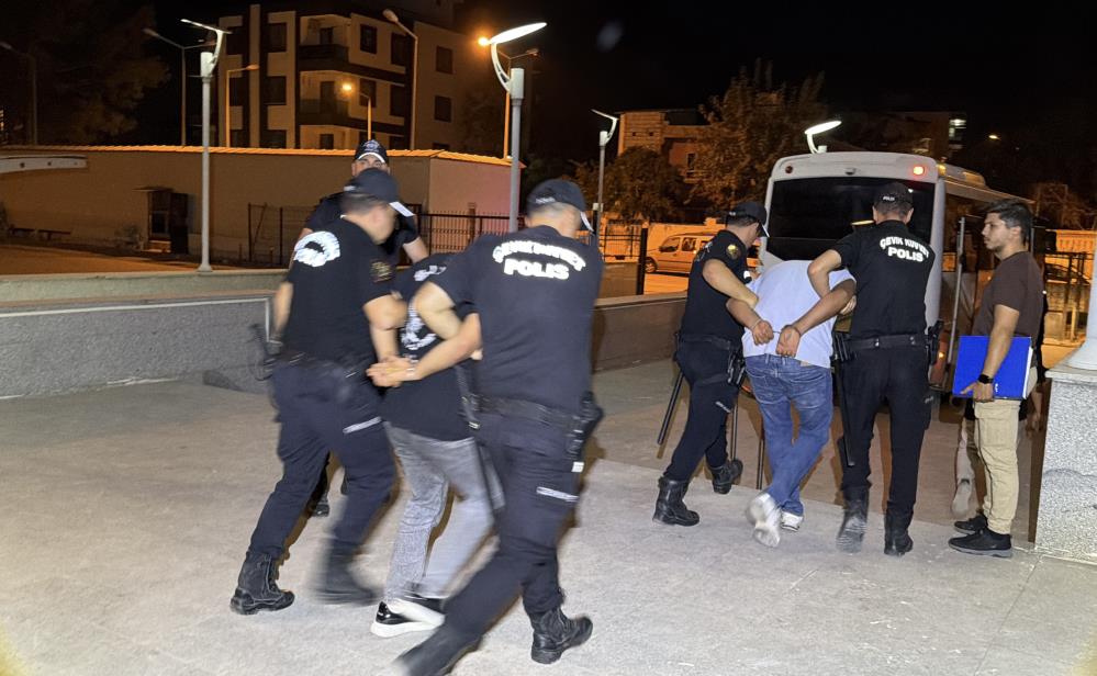 Komşu ilde 'Kirveler' suç örgütüne darbe: 5 şüpheli tutuklandı