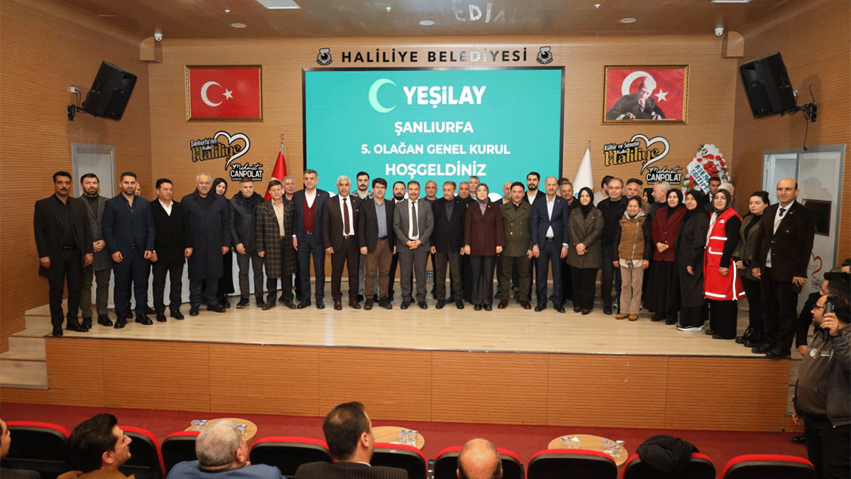 Şanlıurfa’da genel kurul tamamlandı: Aziz Çiftçi yeniden başkan seçildi