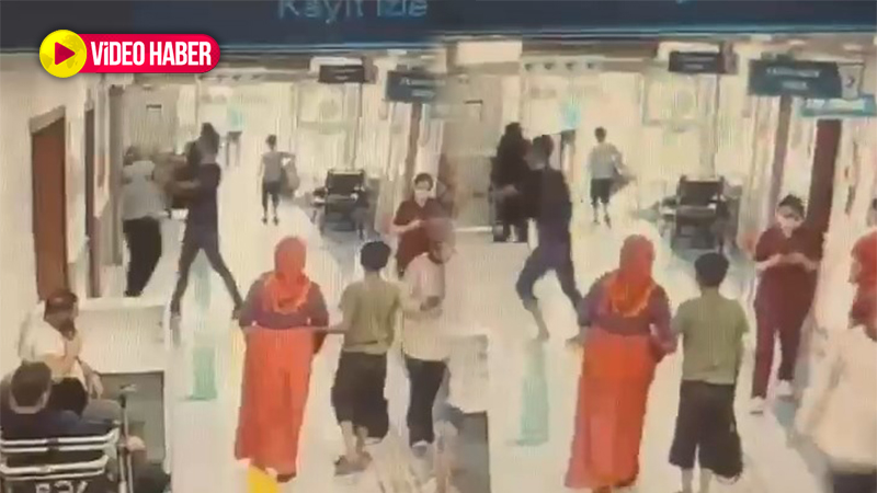 Şanlıurfa’da başhekim yardımcısına saldırının görüntüleri ortaya çıktı