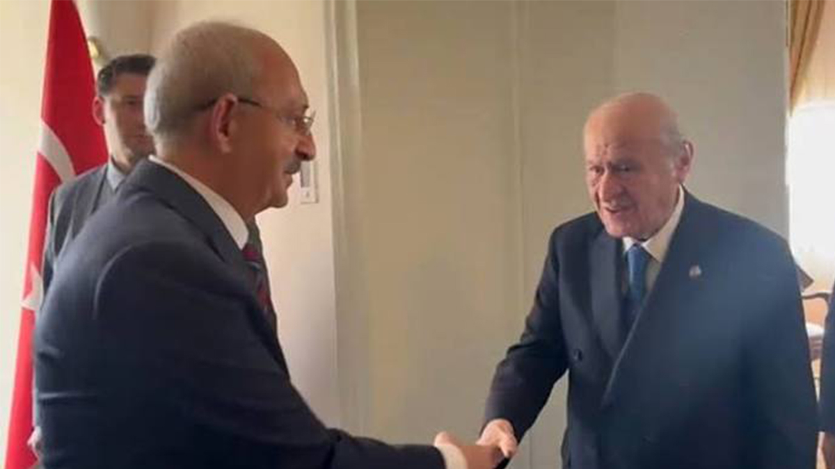 Bahçeli ile Kılıçdaroğlu TBMM’de görüştü