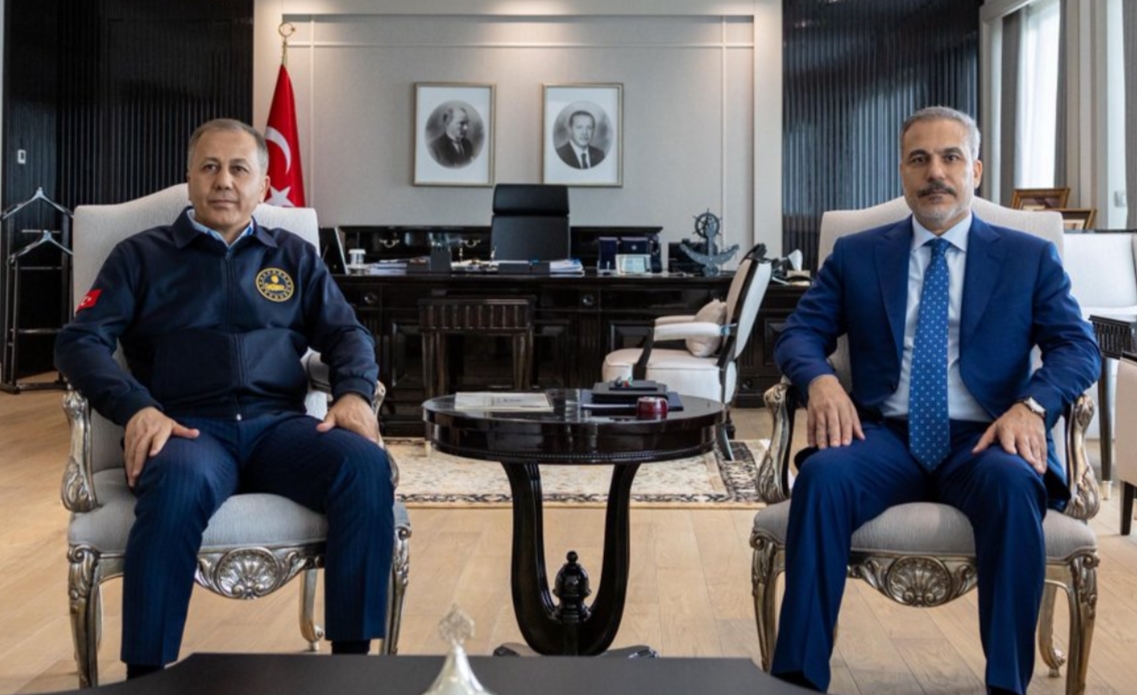 2 bakan bir arada... Ali Yerlikaya'dan Hakan Fidan'a ziyaret