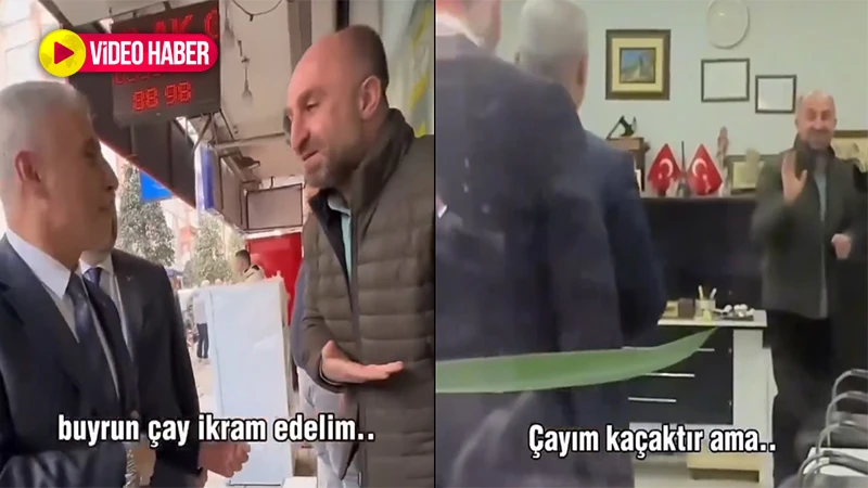 Ticaret Bakanı'na kaçak çay şoku!  Esnaftan "Çayım kaçaktır ama söyleyeyim" çıkışı