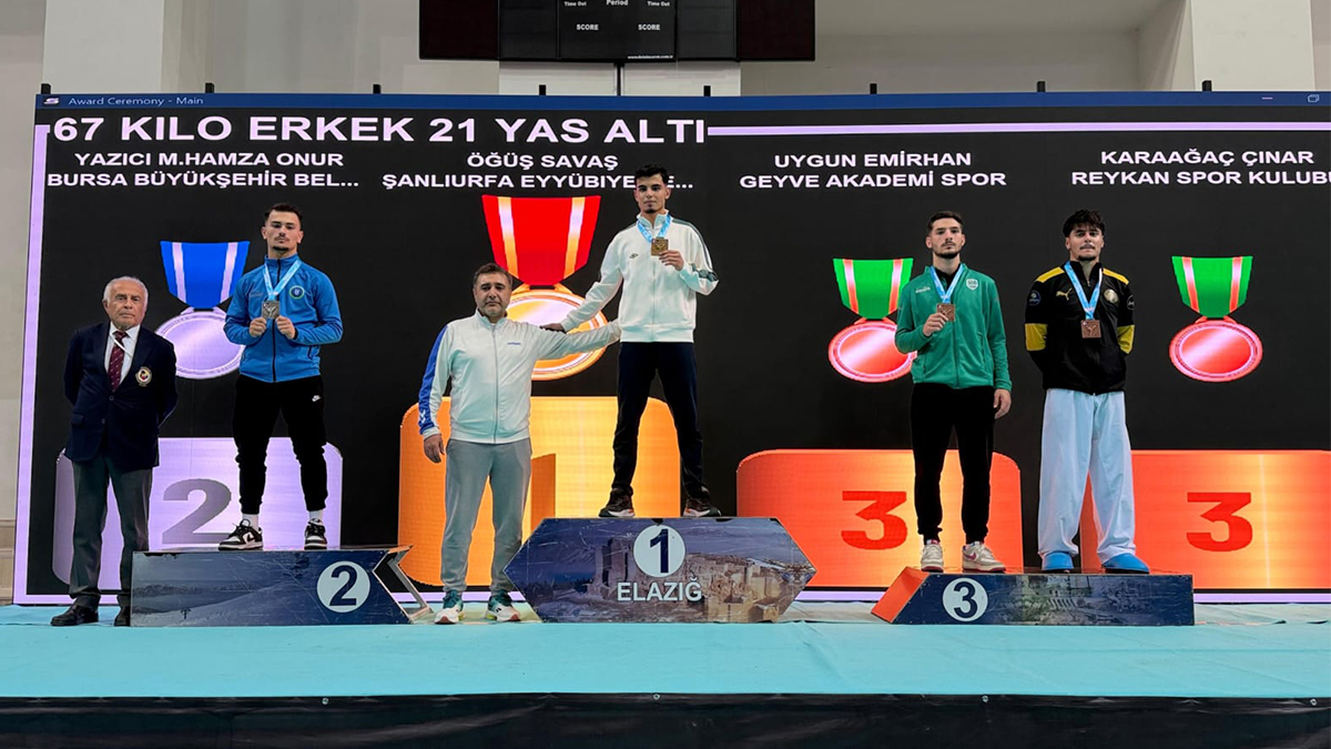 Şanlıurfalı sporcu Türkiye şampiyonu oldu! Balkan ve Avrupa hakkı kazandı