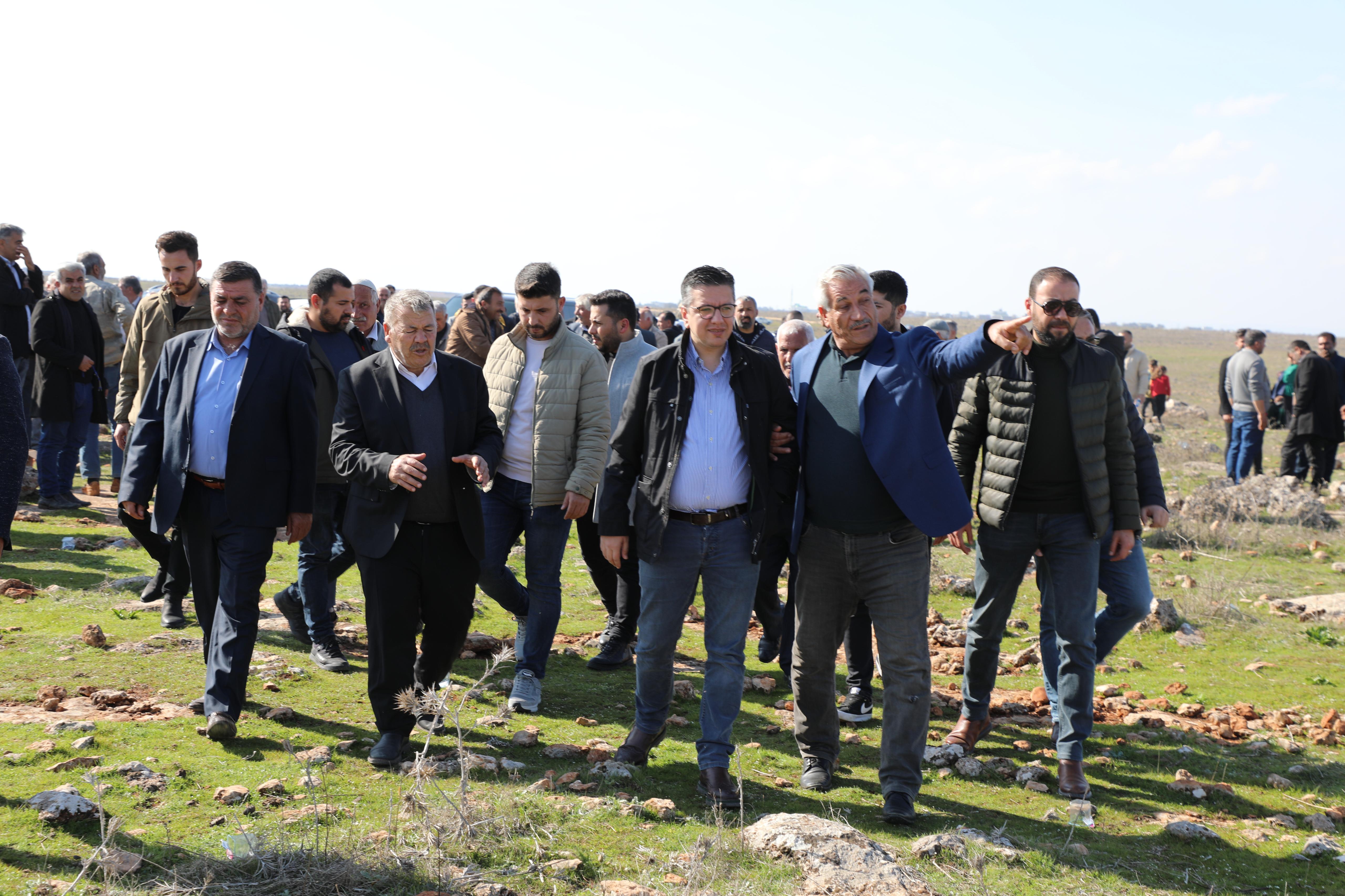 Halfeti’de mera ve hayvancılık için ilk adımlar atıldı
