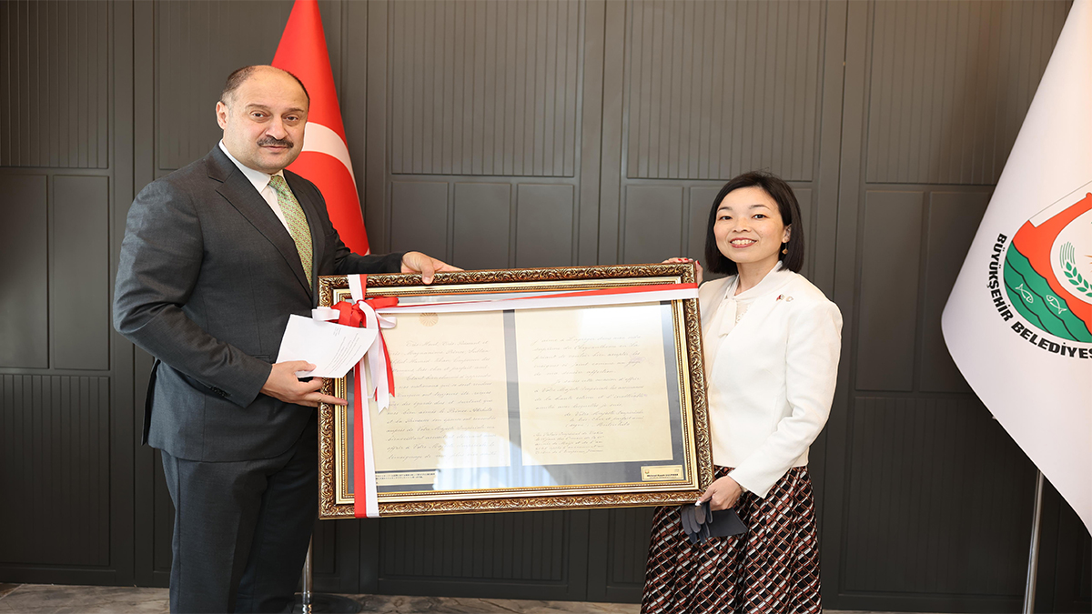 Japon Prensesi Şanlıurfa'da gözlerine inanamadı: Başkan Gülpınar'dan yüzyıllık jest