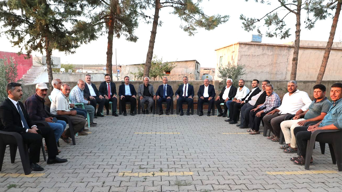 Başkan Kuş ve beraberindeki heyet kırsala çıkarma yaptı