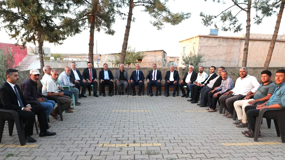 Başkan Kuş ve beraberindeki heyet kırsala çıkarma yaptı