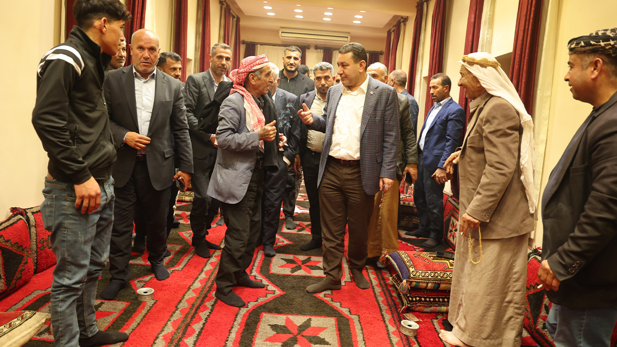 Harranlılar soruyor, başkan not alıyor!