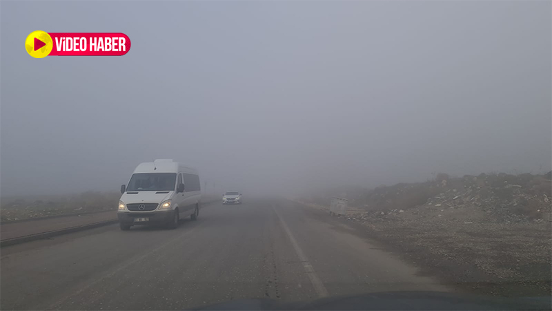 Yine etkili oldu!  Şanlıurfa bu kış bulutlarla içli dışlı