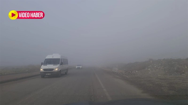 Yine etkili oldu!  Şanlıurfa bu kış bulutlarla içli dışlı