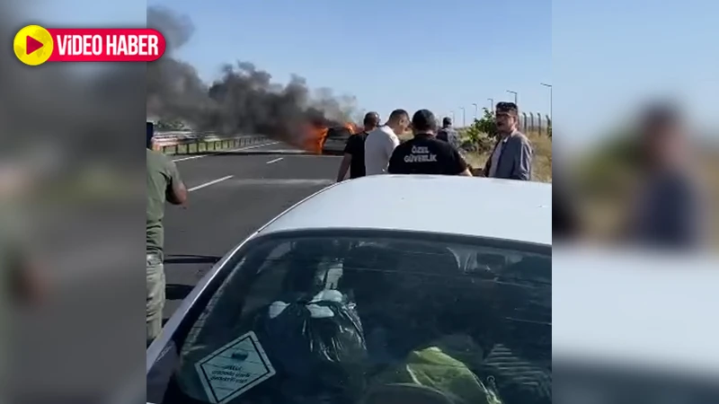 Şanlıurfa'da korku anları: Bir anda alev topuna döndü…