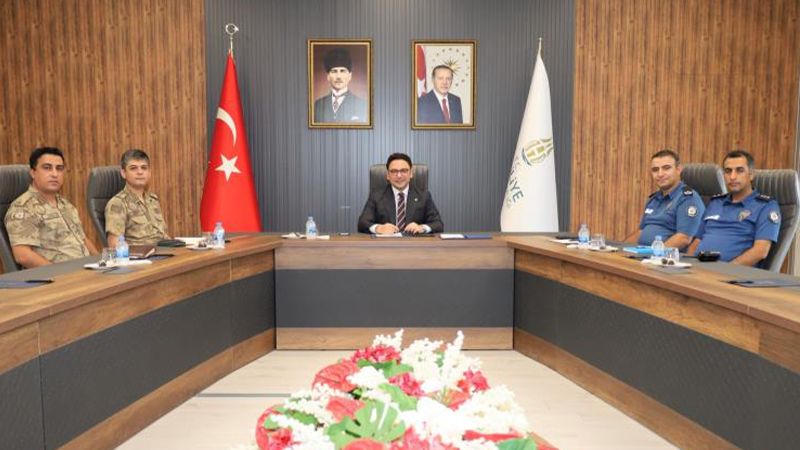 Haliliye’de asayiş ve güvenlik toplantısı düzenlendi