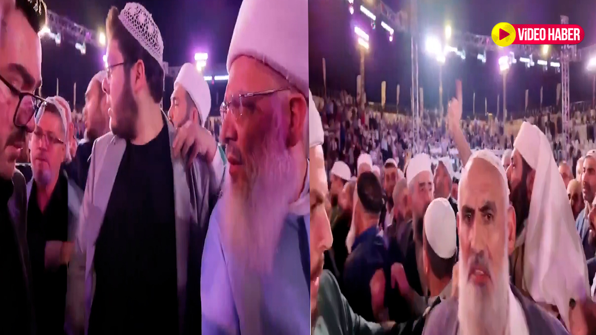 Menzil cemaatinin düğününde müritler arasında kavga!