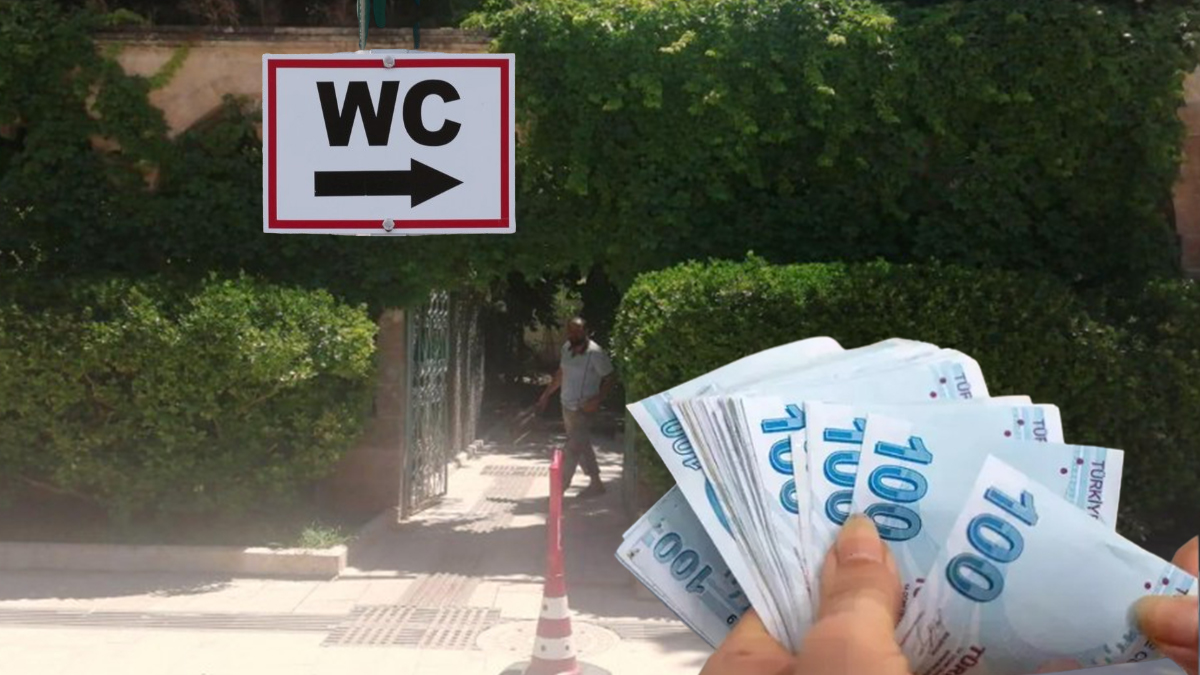 Şanlıurfa’nın en çok para kazandıran tuvaleti kiraya veriliyor